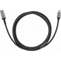 Кабель VCOM CU401M-2M USB 2 Type-A - USB 3.2 Gen2 Type-C (2 м, черный)