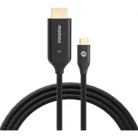 Кабель Momax DT3D HDMI - USB 3.2 Gen1 Type-C (2 м, черный)