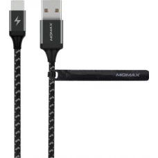 Кабель Momax DTA11D USB 2 Type-C - USB 2 Type-A (1 м, черный)