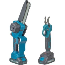 Edon ANS-20/6BL + APS-20BL (цепная пила, секатор, 2 АКБ, кейс)