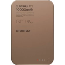 Внешний аккумулятор Momax Q.Mag X1 Magnetic IP117A 10000mAh (коричневый)