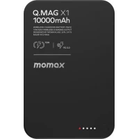 Внешний аккумулятор Momax Q.Mag X1 Magnetic IP117A 10000mAh (черный)