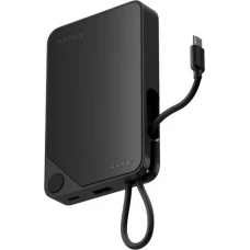 Внешний аккумулятор Momax 1-Power X Built-in USB-C IP152 10000mAh (черный)