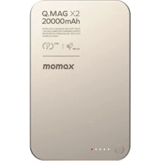 Внешний аккумулятор Momax Q.Mag X2 Magnetic IP133 20000mAh (титановый)
