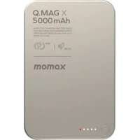 Внешний аккумулятор Momax Q.Mag X Magnetic IP116A 5000mAh (титановый)