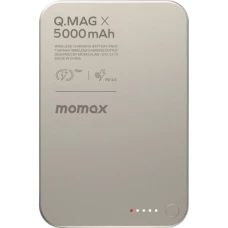 Внешний аккумулятор Momax Q.Mag X Magnetic IP116A 5000mAh (титановый)
