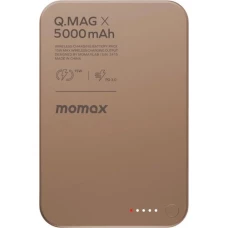 Внешний аккумулятор Momax Q.Mag X Magnetic IP116A 5000mAh (коричневый)