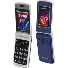 Телефон Maxvi E28 (синий)