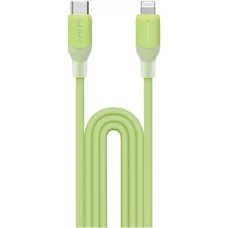 Кабель Momax DL53G 1-Link Flow LC USB Type-C - Lightning (1.2 м, зеленый)