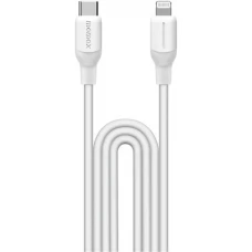 Кабель Momax DL53W1-Link Flow LC USB Type-C - Lightning (1.2 м, белый)