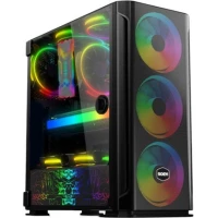 Корпус Soeyi AX1-B10 Tempered Glass