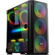 Корпус Soeyi AX1-B10 Tempered Glass