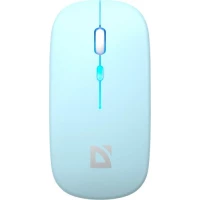 Мышь Defender Coda MB-261 (голубой/белый)