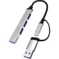 USB-хаб Digma DHUB-4USB-AC-2.0