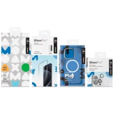 Чехол для телефона Momax Protection Bundle Set для iPhone 16 Pro MXAP24MTGS