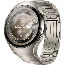 Умные часы Huawei Watch 5 46 мм (титановый, с титановым браслетом, международная версия)
