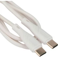Кабель Cablexpert CCB-USB2-CMCMO1-1MW USB Type-C - USB Type-C (1 м, белый)