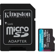 Карта памяти Kingston Canvas Go! microSDXC 128GB SDCG4/128GB (с адаптером)