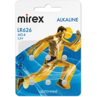 Батарейка Mirex LR626 (6 шт)