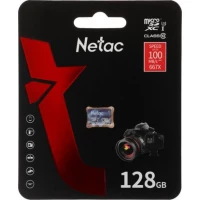 Карта памяти Netac microSDXC P500 Ultra 128GB