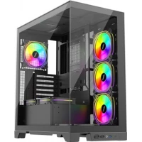 Корпус 1stPlayer Mi8 MI8-BK-3FC7R-1FC7 (черный)