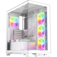 Корпус 1stPlayer Mi8 MI8-WH-3FC7R-W-1FC7-W (белый)