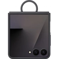 Чехол для телефона Samsung Ring Case для Samsung Galaxy Z Flip7 (черный)