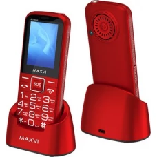 Телефон Maxvi B21ds Up (красный)