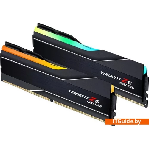 Оперативная память G.Skill Trident Z5 Neo RGB 2x64ГБ DDR5 6000 МГц F5-6000J3244G64GX2-TZ5NR ver1