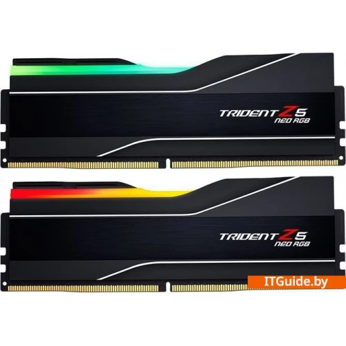 Оперативная память G.Skill Trident Z5 Neo RGB 2x64ГБ DDR5 6000 МГц F5-6000J3244G64GX2-TZ5NR ver3