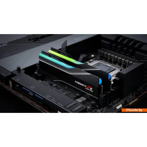 Оперативная память G.Skill Trident Z5 Neo RGB 2x64ГБ DDR5 6000 МГц F5-6000J3244G64GX2-TZ5NR ver5
