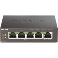 Неуправляемый коммутатор D-Link DGS-1005P/B3A
