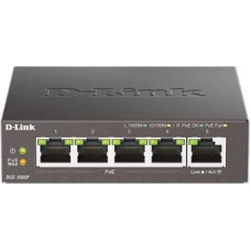 Неуправляемый коммутатор D-Link DGS-1005P/B3A
