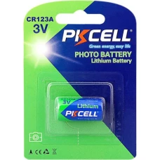 Батарейка PKCELL CR123A-1B (1 шт)