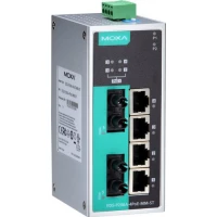 Неуправляемый коммутатор Moxa EDS-P206A-4PoE-MM-SC-T