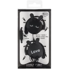 Наушники Darvish Зайки DV-H-1415-1 (черный)