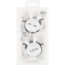 Наушники Darvish Зайки DV-H-1415-3 (белый)