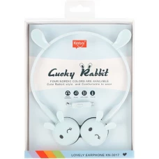Наушники Darvish Зайчики DV-H-1411-4 (голубой)