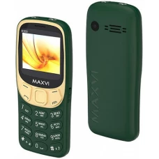 Телефон Maxvi K200 (темно-зеленый)