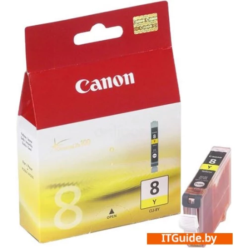Картридж-чернильница (ПЗК) Canon CLI-8 Yellow ver2