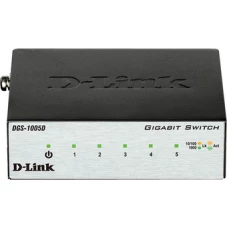 Неуправляемый коммутатор D-Link DGS-1005D