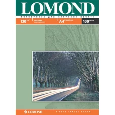 Фотобумага Lomond матовая двусторонняя A4 130 г/кв.м. 100 листов (0102004)