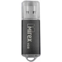 USB Flash Mirex UNIT BLACK 4GB (13600-FMUUND04)