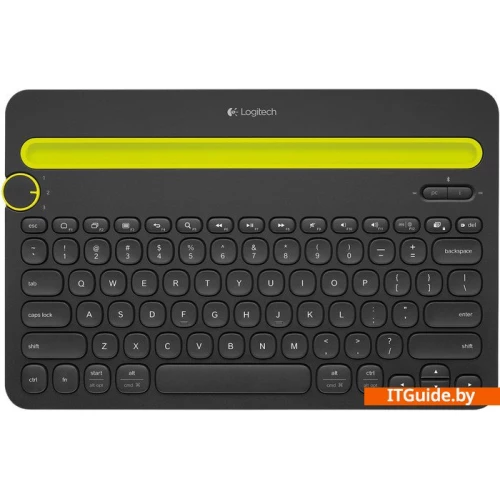 Logitech Bluetooth Multi-Device Keyboard K480 (черный) ver2