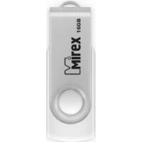 USB Flash Mirex SWIVEL WHITE 16GB (13600-FMUSWT16)