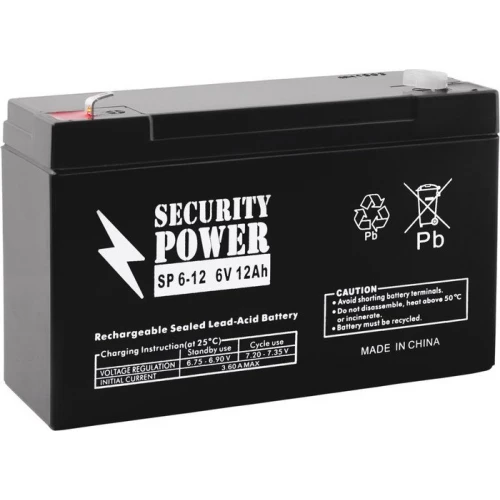 Security Power SP 6-12 F1 (6В/12 А·ч) ver2