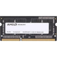 Оперативная память AMD 4GB DDR3 SO-DIMM PC3-12800 (R534G1601S1SL-UO)