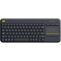 Клавиатура Logitech Wireless Touch Keyboard K400 Plus Black (920-007147)