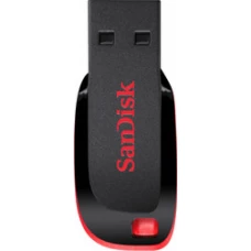 USB Flash SanDisk Cruzer Blade Black 128GB (SDCZ50-128G-B35)