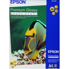 Фотобумага Epson Premium Glossy Photo Paper A4 20 листов (C13S041287)